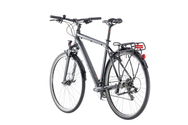 Cube trekingové kolo TOURING iridium red